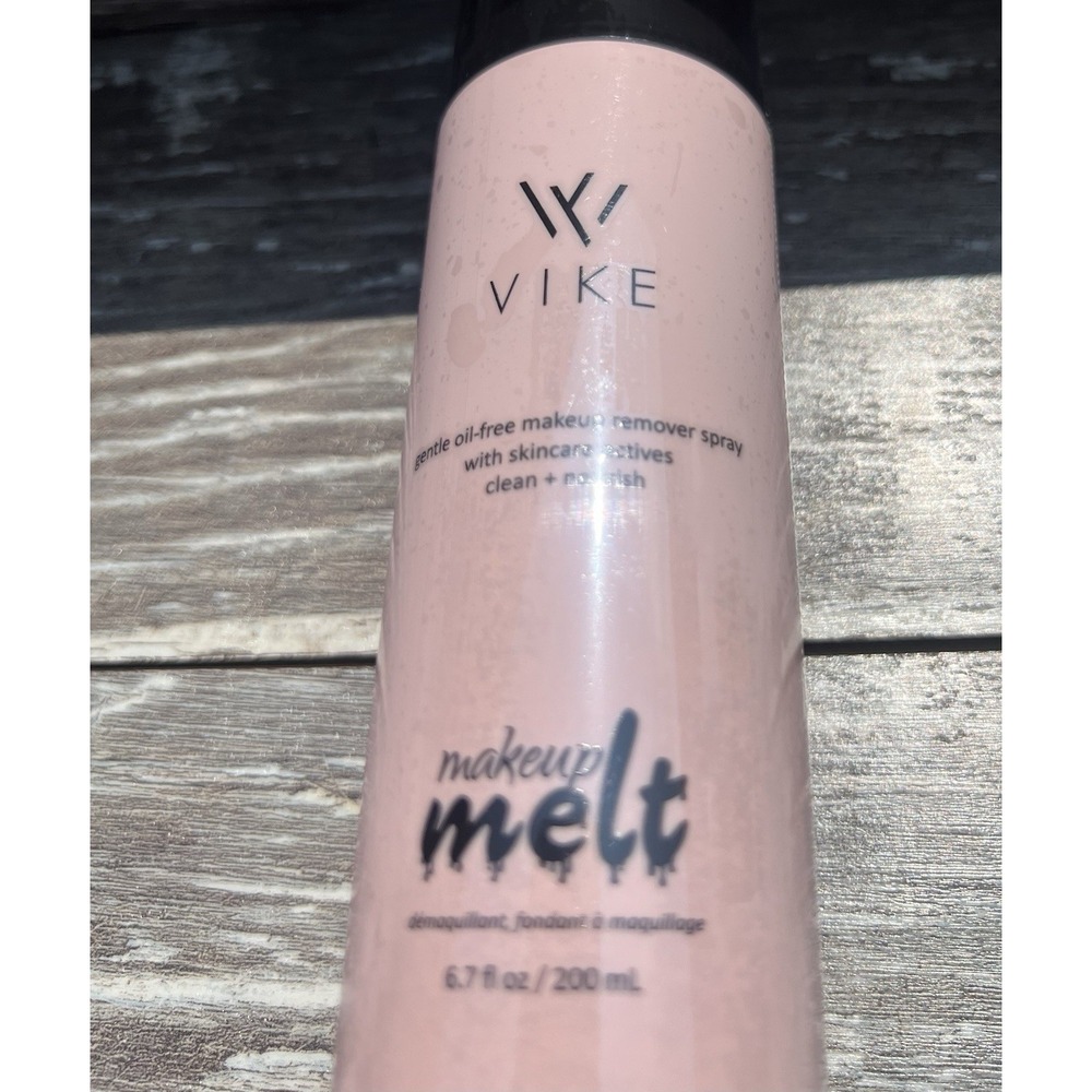 Vike Beauty Makeup Remover Melt Oil Free Spray 6.7OZ/200ML Full Size‎ Sealed New